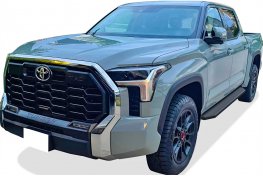 2022-2026 Toyota Tundra Double Cab, H-Series Tapered iStep 6" Running Boards (Black)