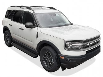 2021-2026 Ford Bronco Sport, iBoard 6" Running Boards (Black)