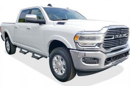 2019-2026 RAM 1500 Crew Cab (New Body Style), M3-Series Nerf Steps, Stainless Steel (Black) 2019-2026 RAM 1500 Crew Cab (New Body Style), M3-Series Nerf Steps, Stainless Steel (Black)