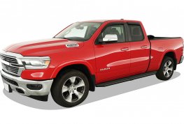 2019-2026 RAM 1500 Quad Cab (New Body Style), H-Series Tapered 6" Wheel to Wheel Running Boards (Black) 2019-2026 RAM 1500 Quad Cab (New Body Style), H-Series Tapered 6" Wheel to Wheel Running Boards (Black)