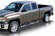 2007-2013 GMC Sierra 1500 Extended Cab 4" Oval Curved Chrome Nerf Bars