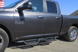 2009-2018 (19-24 Classic) RAM 1500 Quad Cab, Premium Nerf Steps 2009-2018 (19-24 Classic) RAM 1500 Quad Cab, Premium Nerf Steps