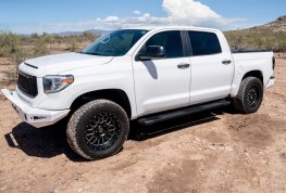 2022-2026 Toyota Tundra Double Cab, OEM Style 6" Running Boards (Black) 2022-2026 Toyota Tundra Double Cab, OEM Style 6" Running Boards (Black)