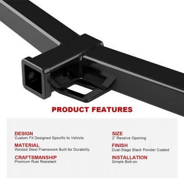 2015-2024 Ford Transit 150/250/350 Class 3 Reciever Hitch