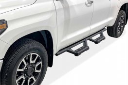 2007-2021 Toyota Tundra Double Cab, M3-Series Nerf Steps, Stainless Steel (Black) 2007-2021 Toyota Tundra Double Cab, M3-Series Nerf Steps, Stainless Steel (Black)