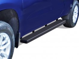 IB03EAG1B: 2019-2026 Chevy 1500 Crew Cab, iStep 5" Running Boards (Black) IB03EAG1B: 2019-2026 Chevy 1500 Crew Cab, iStep 5" Running Boards (Black)