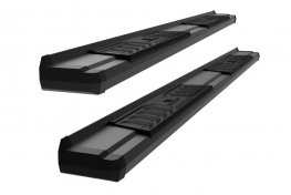 2019-2026 RAM 1500 Crew Cab (New Body Style), S-Series Running Boards (Black) 2019-2026 RAM 1500 Crew Cab (New Body Style), S-Series Running Boards (Black)