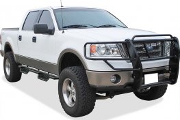 thumbnail image 2 of 6-Inch Stainless Steel Nerf Bars – Running Boards For 04–14 Ford F150 Super Crew Cab 2 of 5