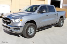 2019-2026 RAM 1500 Quad Cab (New body style), OEM Style 6" Running Boards (Black) 2019-2026 RAM 1500 Quad Cab (New body style), OEM Style 6" Running Boards (Black)