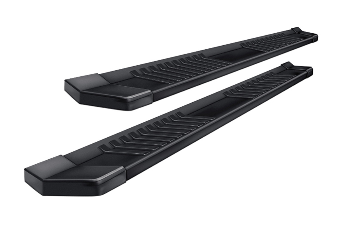 YITAMOTOR Black Running Boards For 2004-2024 Nissan Titan & Titan XD Crew Cab - 82" Side Steps, ABS/Aluminum, Powder-Coated